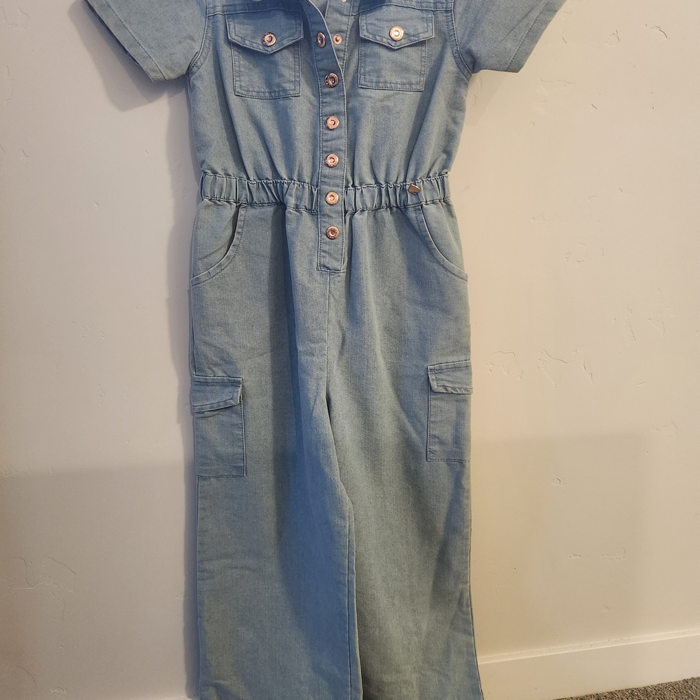 Vince Camuto Light Blue Kids Jumpsuit